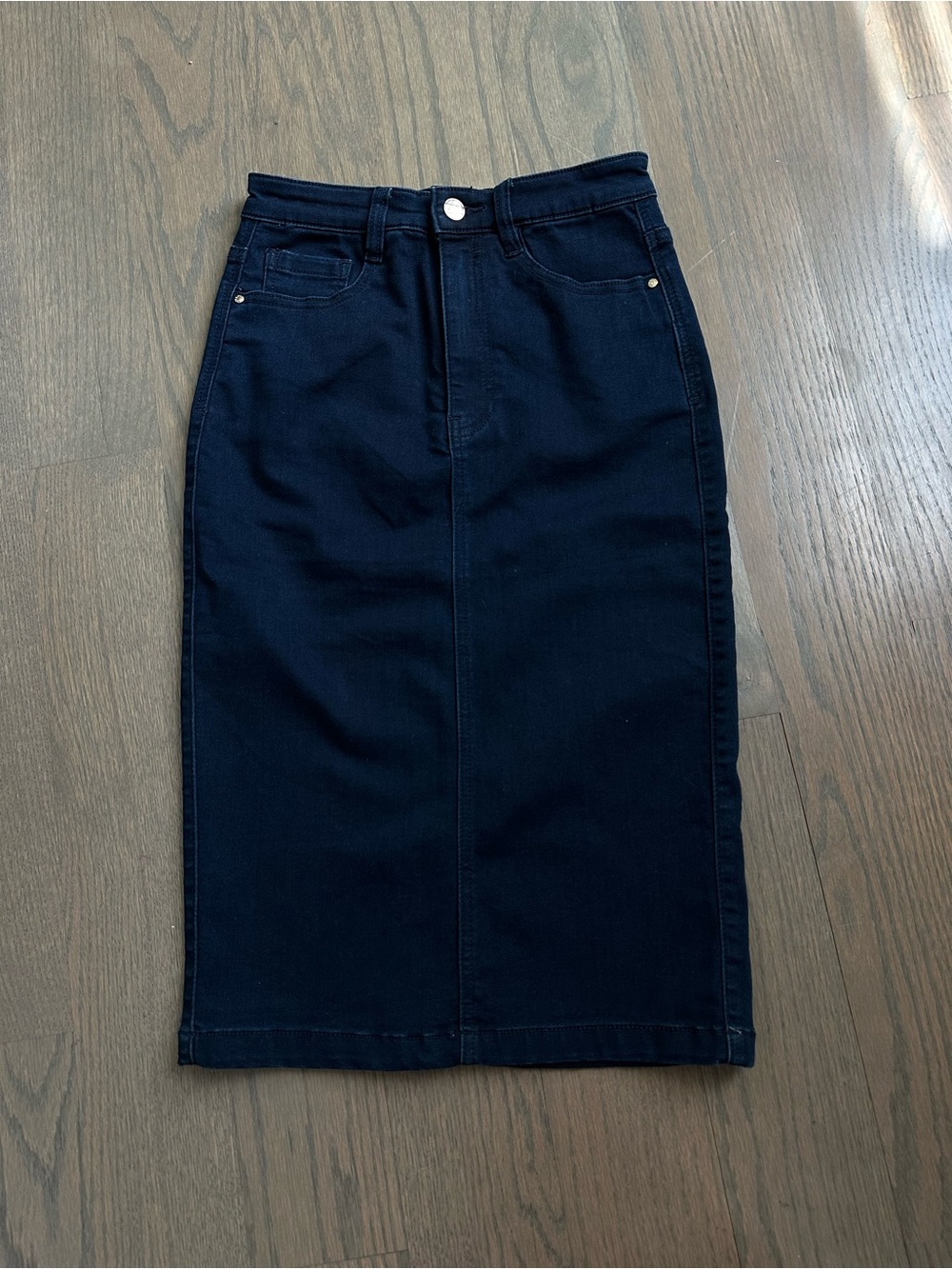 Classic deepNavy Denim Skirt